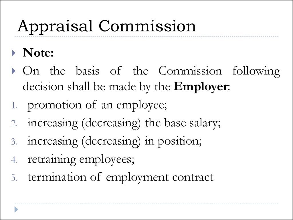 Appraisal Commission
