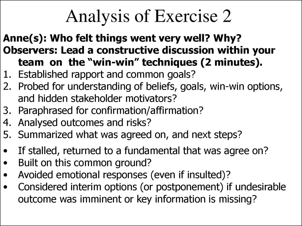 Analysis of Exercise 2