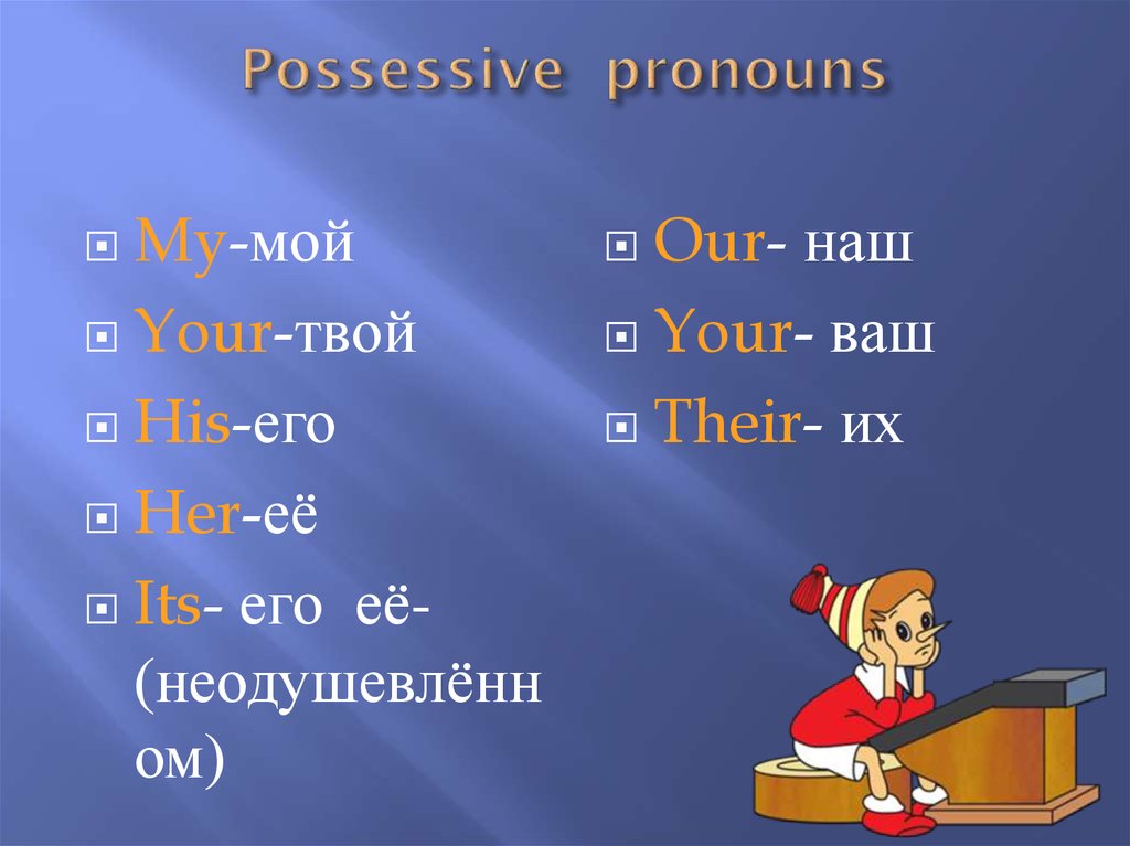 He your. Притяжательные местоимения my, your, his. Ритяжательны еместоименя. Possessive pronouns в английском языке. Possessive pronouns притяжательные местоимения.