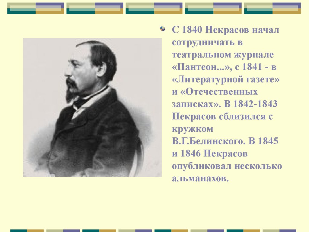 Николай алексеевич некрасов школьник презентация 4 класс