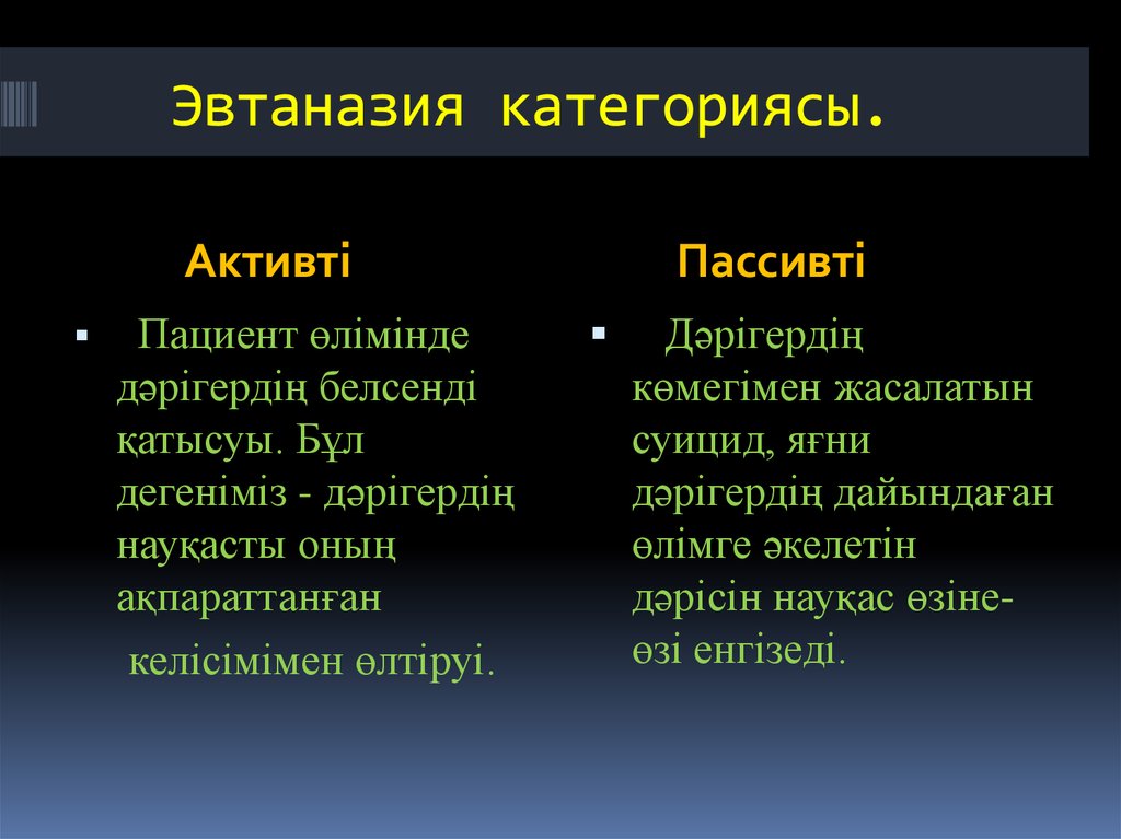 Эвтаназия в россии презентация