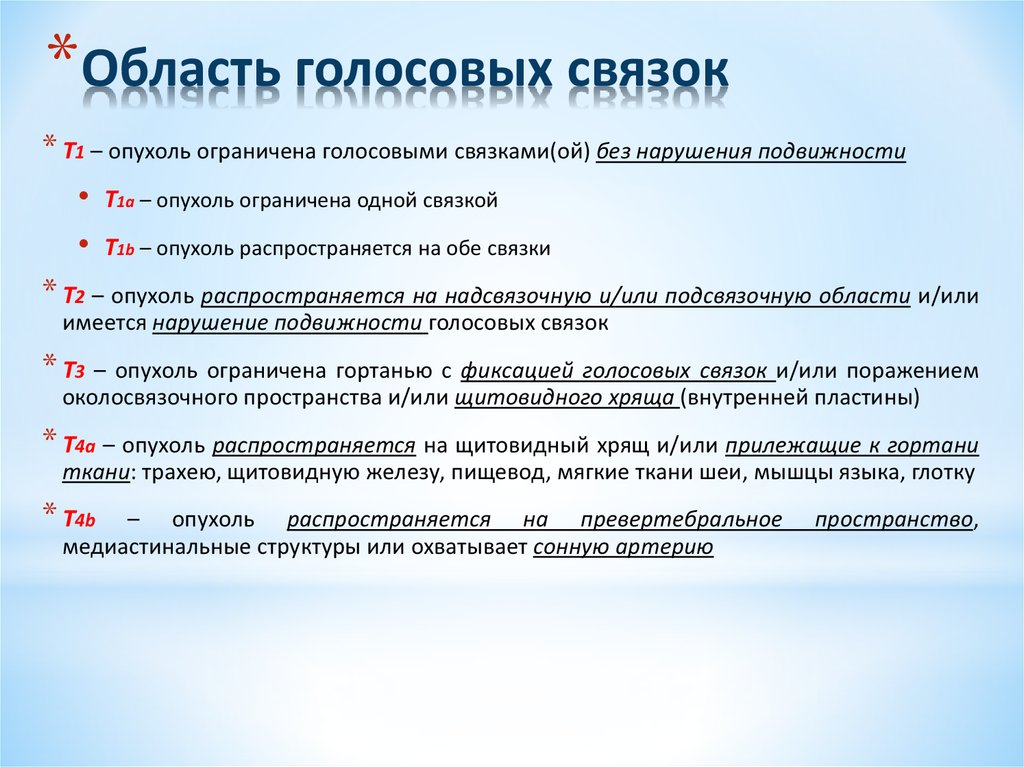 Мкб рак. Новообразование гортани код мкб 10. Опухоль гортани по мкб 10. Новообразование гортани мкб. Опухоли голосовых связок классификация.