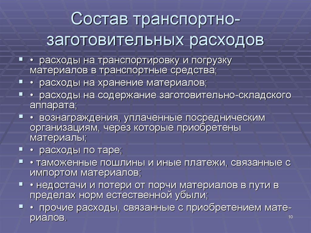 В состав расходов организации включаются