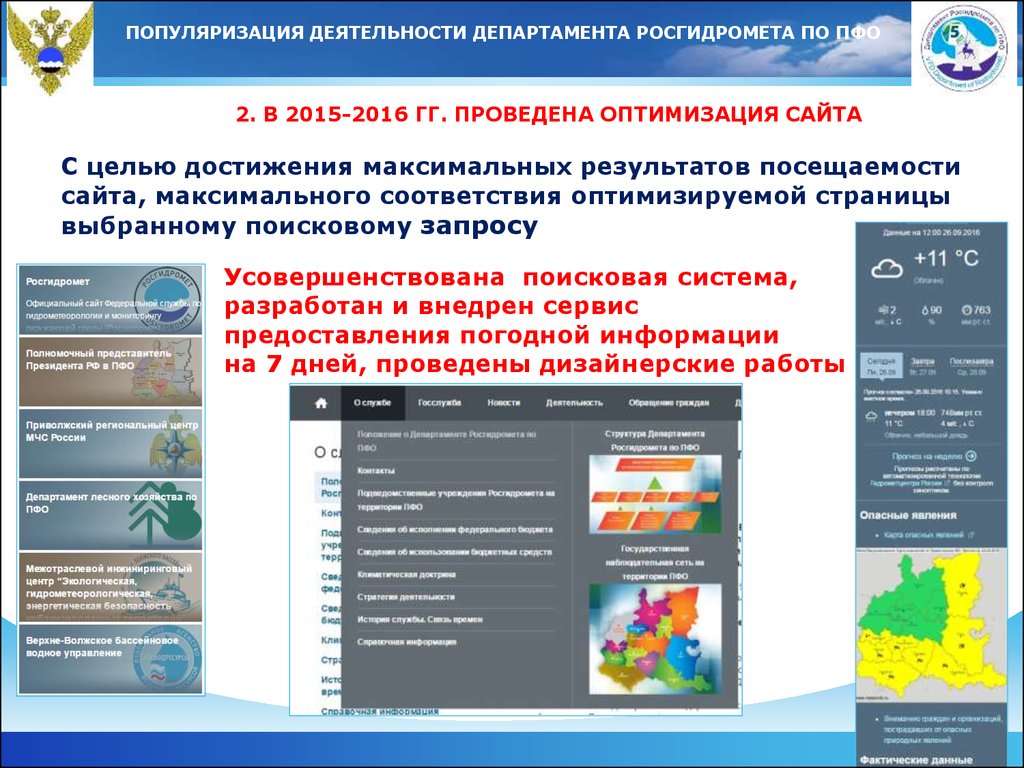 Департамент Росгидромета по ПФО. Структура Росгидромета России. Департамент Росгидромета по ДФО. Информацию о деятельности министерства