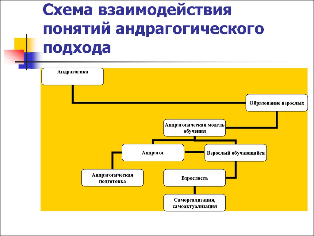 Концепция взаимодействия. Андрагогическая модель обучения. Андрагогического подхода это. Стиль взаимодействия в андрагогической модели обучения. Подходы к обучению взрослых андрагогика.