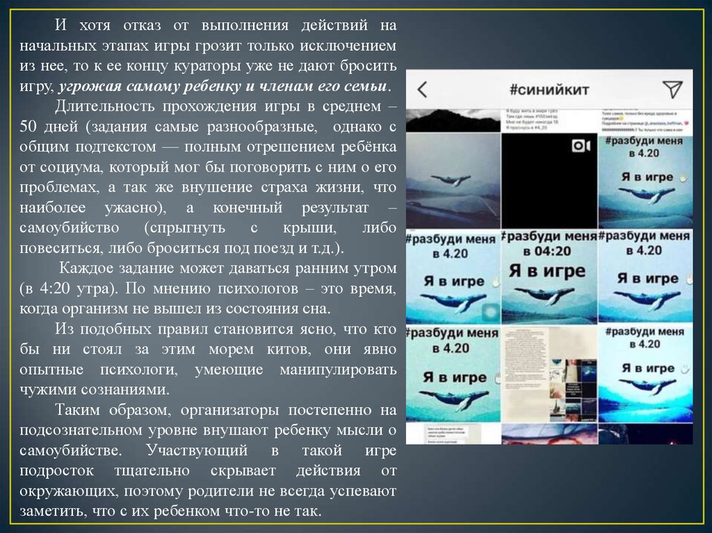 Задания сине. Описание игры синий кит. Синий кит играть. Как играть в игру синий кит.