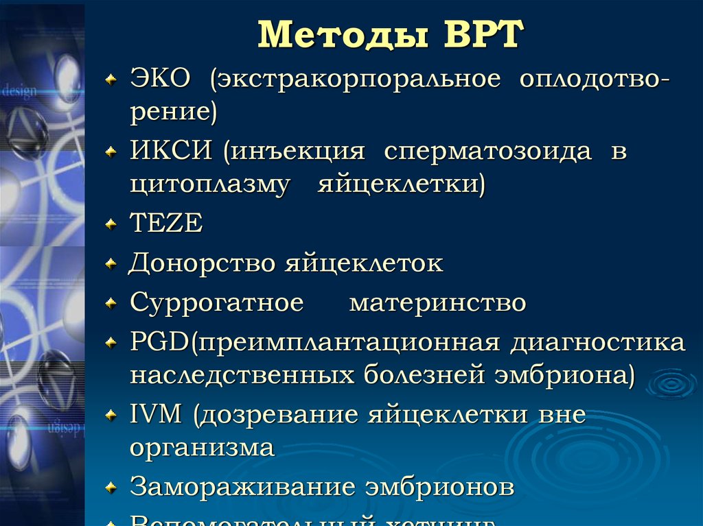 Вспомогательные технологии. Методы ВРТ. Вспомогательные репродуктивные технологии. Методы вспомогательных репродуктивных технологий. Вспомогательные репродуктивные методы.