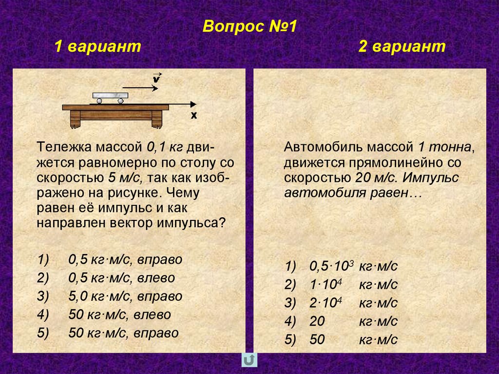 Тележка массой м движущаяся. Тележка массой 0 1 кг движется равномерно по столу со скоростью 5 м/с. Тележка массой 0 1 кг движется равномерно по столу. Масса тележки. Чему равен Импульс.