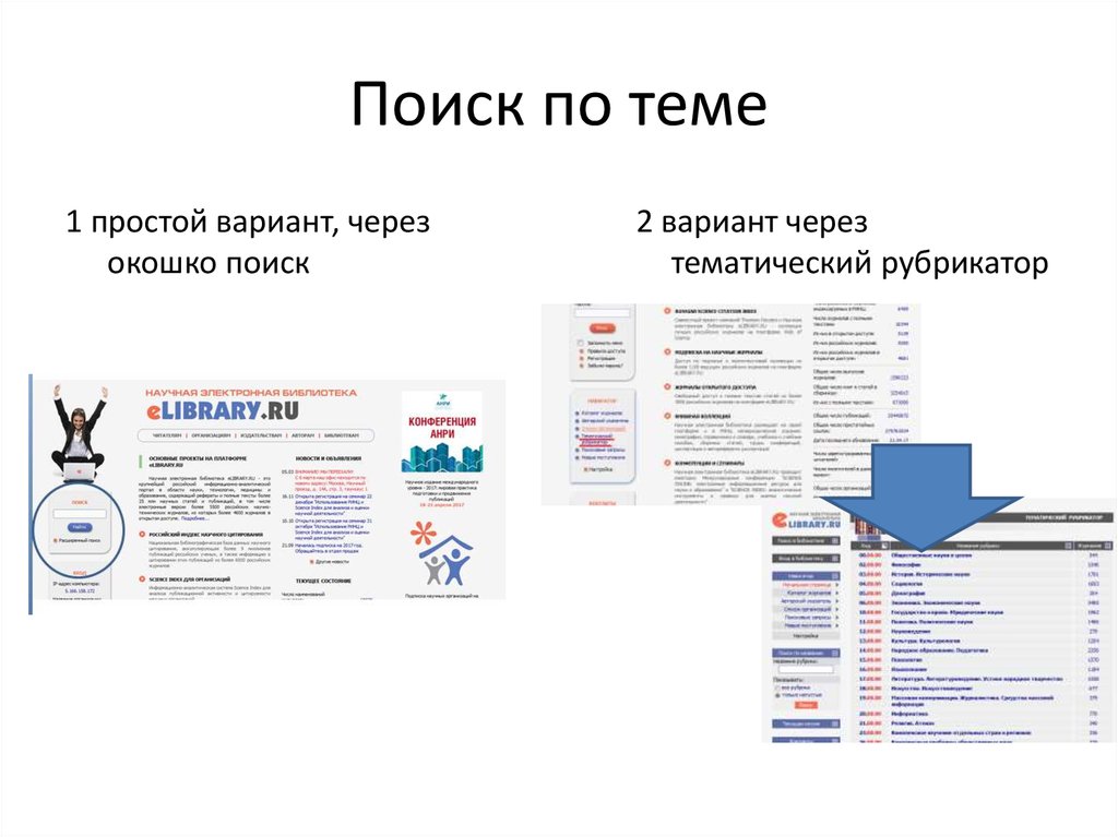 Поиск по теме