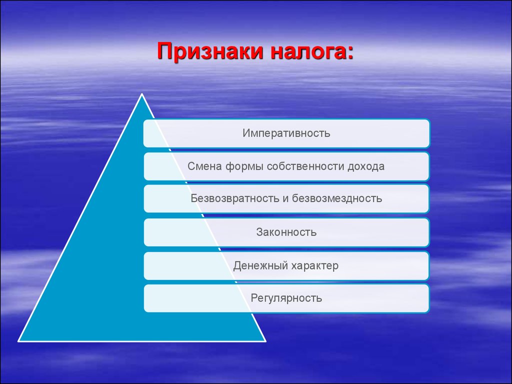 Перечислите три основных. Признаки налога. К признакам налога относятся:. Признаками налога являются. Существенными признаками налога являются.