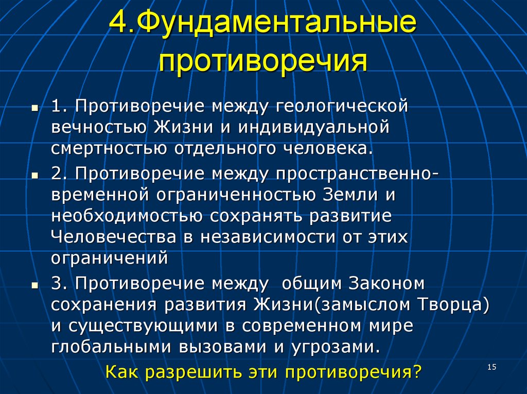 Человек и глобальные вызовы современного общества план