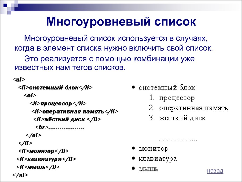 Какой список. Многоуровневый список. Многоуровневый список примеры. Создать многоуровневый список. Многоуровневый нумерованный список.