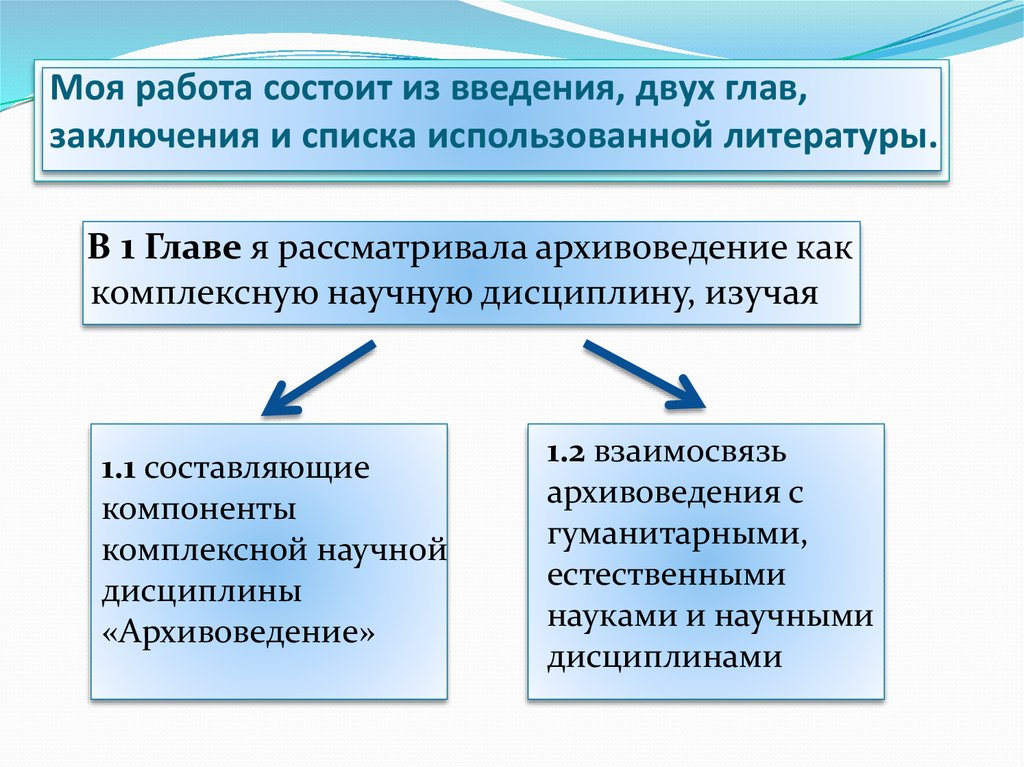 Гуманитарные и общественные науки архивоведение