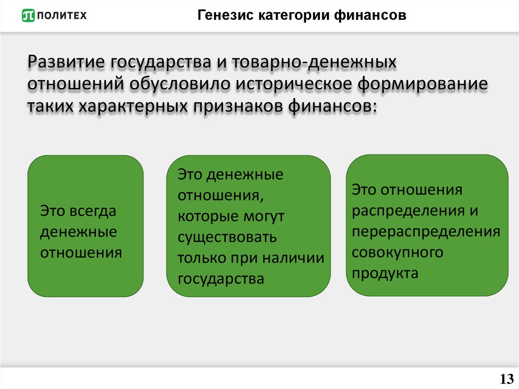 Генезис законодательства. Финансы. Развитие товарно-денежных отношений. Генезис государства. Товаро денежные отношения.