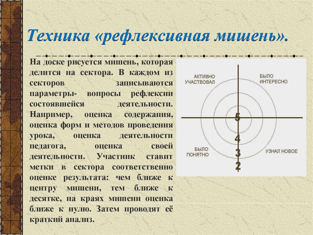 Рефлексивная мишень