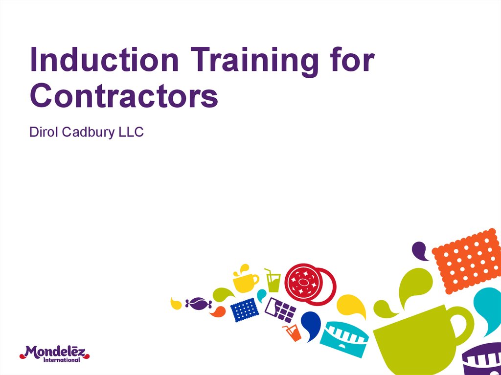 contractor induction powerpoint presentation