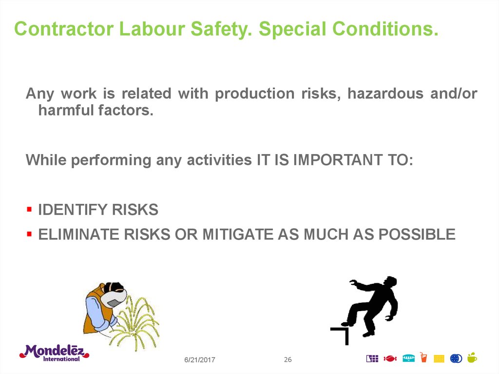 Contractor Labour Safety. Special Conditions.