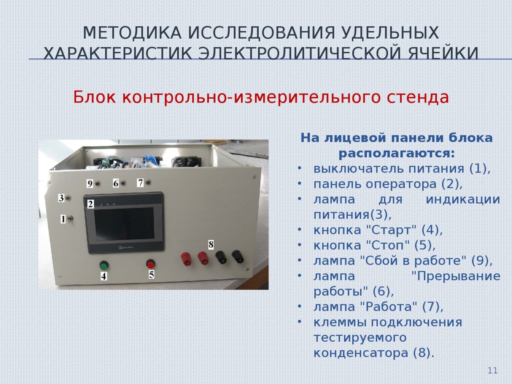 Исследование электрических