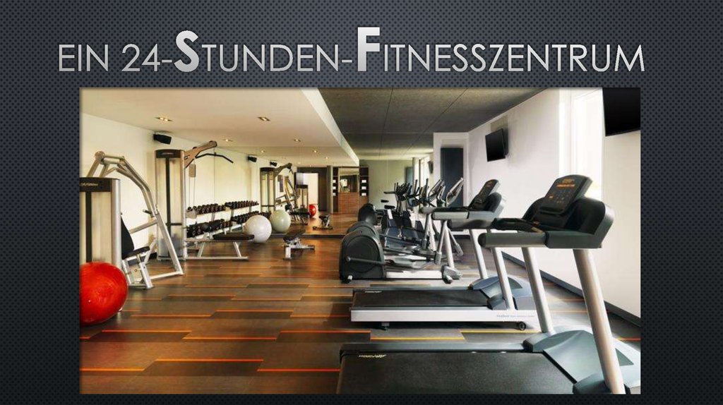 Ein 24-Stunden-fitnesszentrum