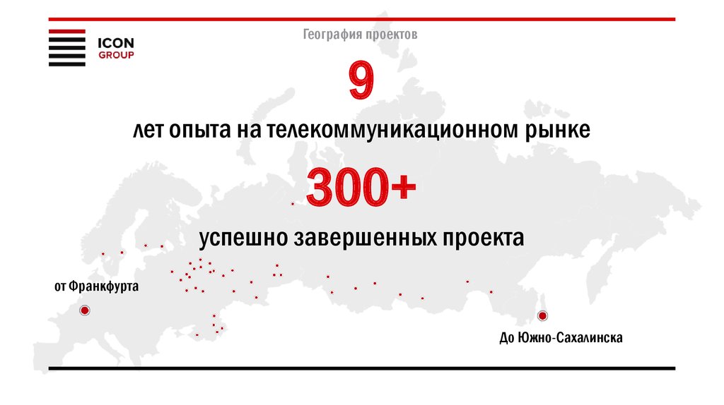 География проектов