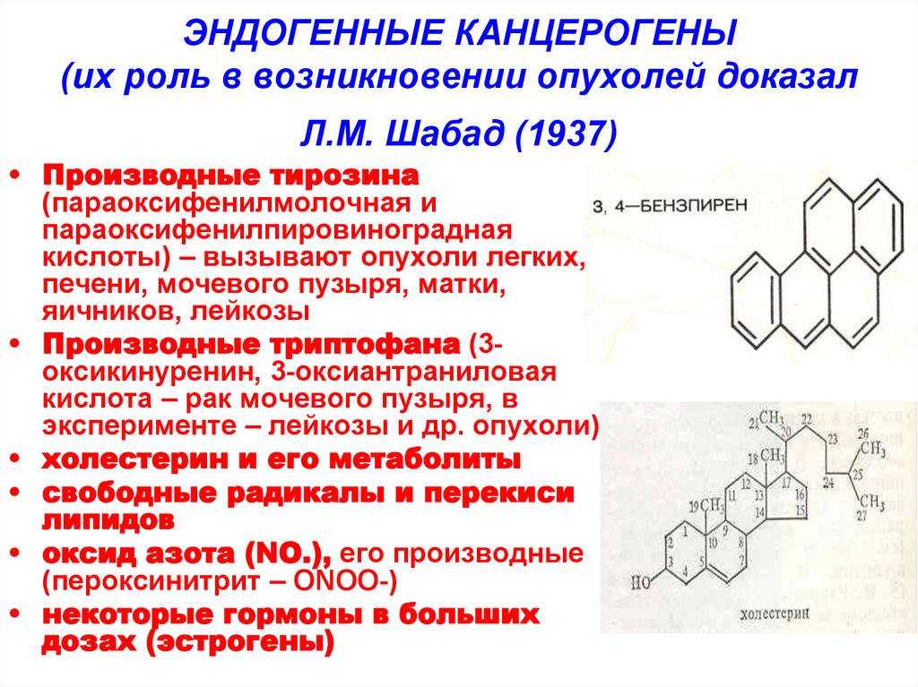 Канцерогены вызывают рак