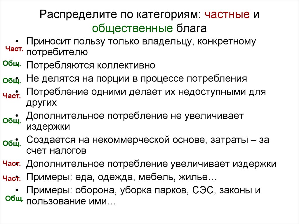 Признаки общественных благ. Частные и общественные блага. Индивидуальные и общественные блага. Общественные блага и частные блага. Признаки частных благ.