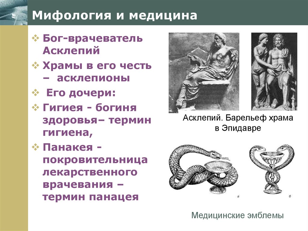 Медицина в древней греции презентация