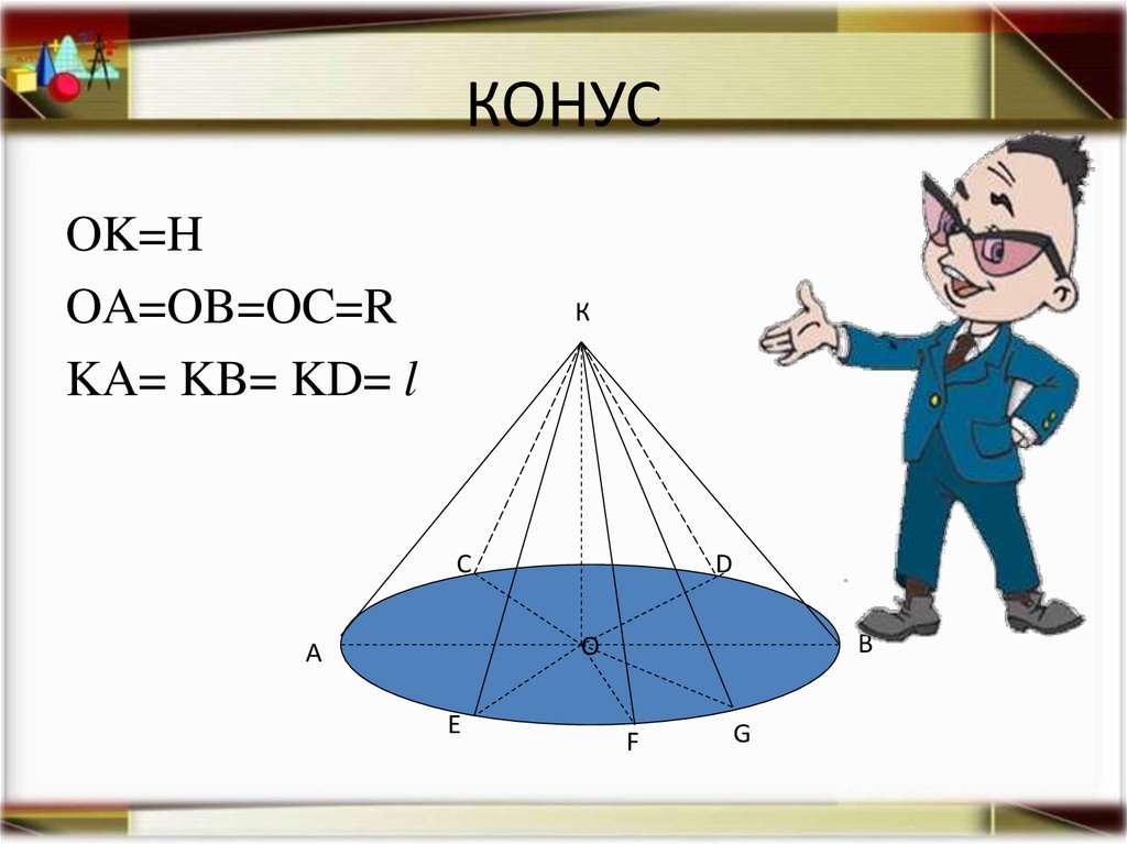 Конус средняя группа презентация