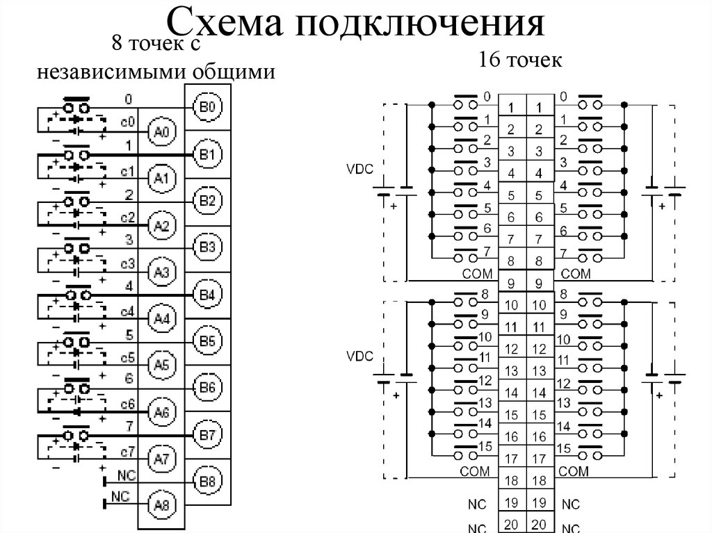 Дискретный выход схема