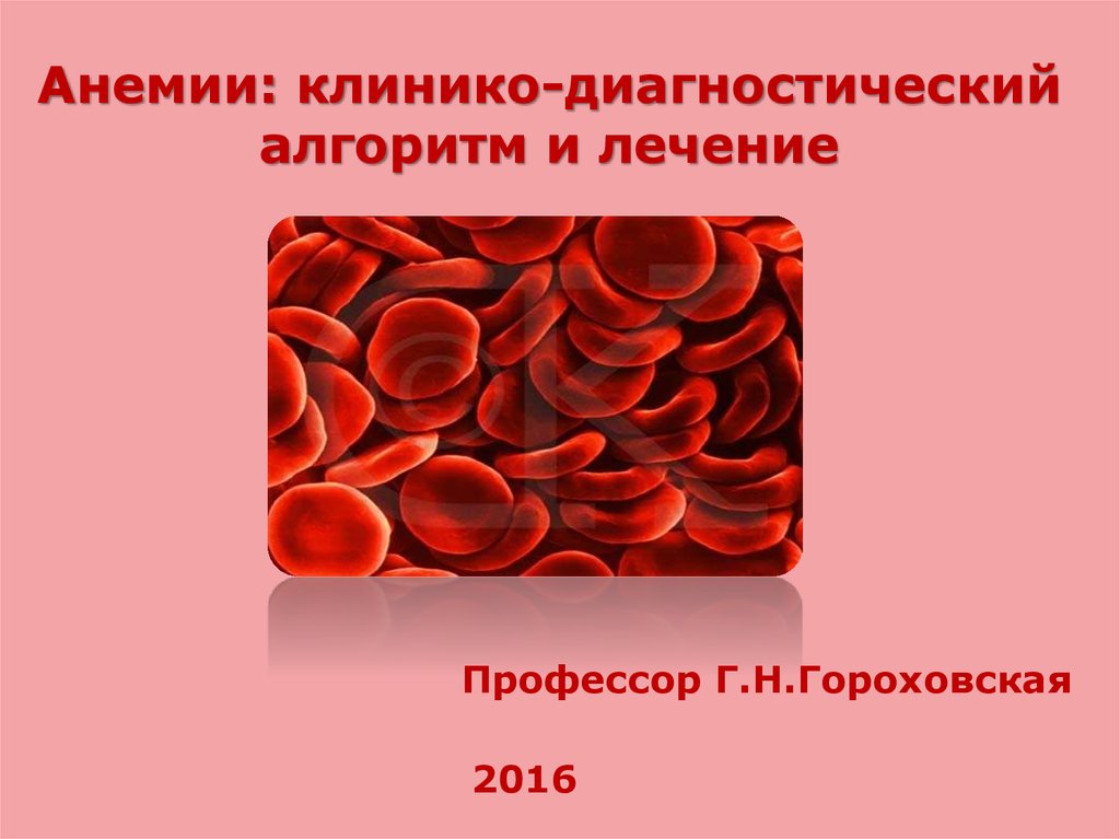 Страдал малокровием. Диагностика анемии. Алгоритм диагностики анемии. Опухоли системы крови.