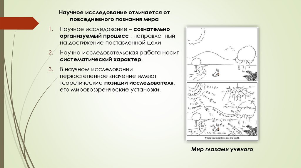 Исследование отличается