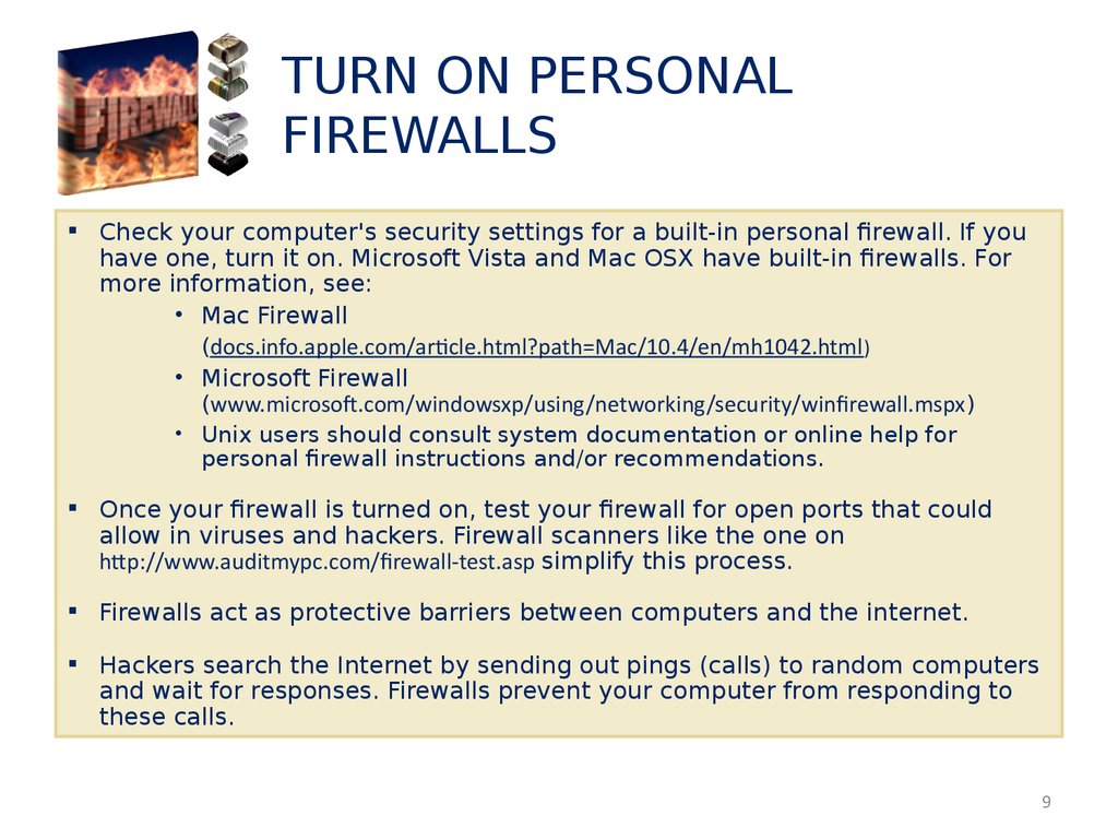 personal firewall for mac