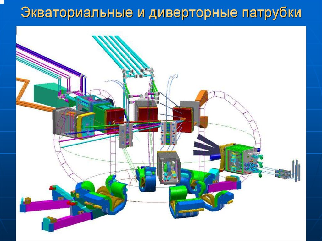 Экваториальные и диверторные патрубки