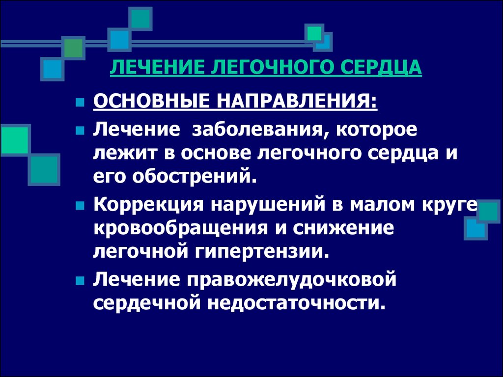 Сердечно легочная недостаточность презентация