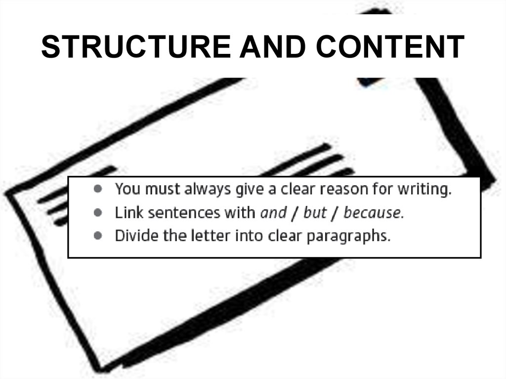 STRUCTURE AND CONTENT