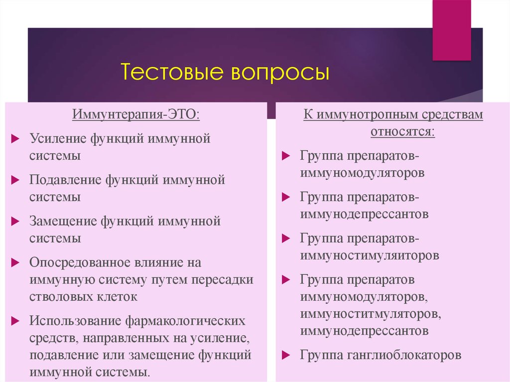 Усиление функции. Тестовые вопросы. Усиление функций биология. Тестовые вопросы это как.