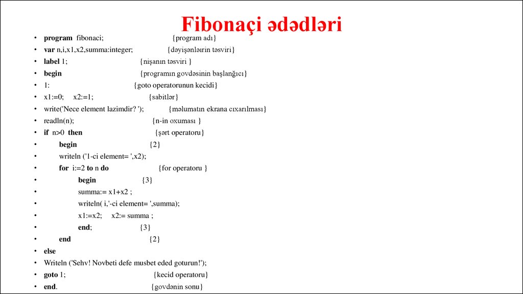 Fibonaçi ədədləri