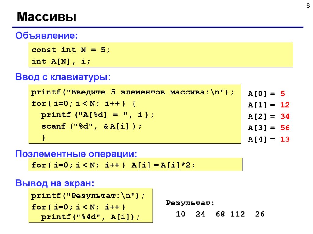 Вывести массив в обратном порядке чтение до конца файла