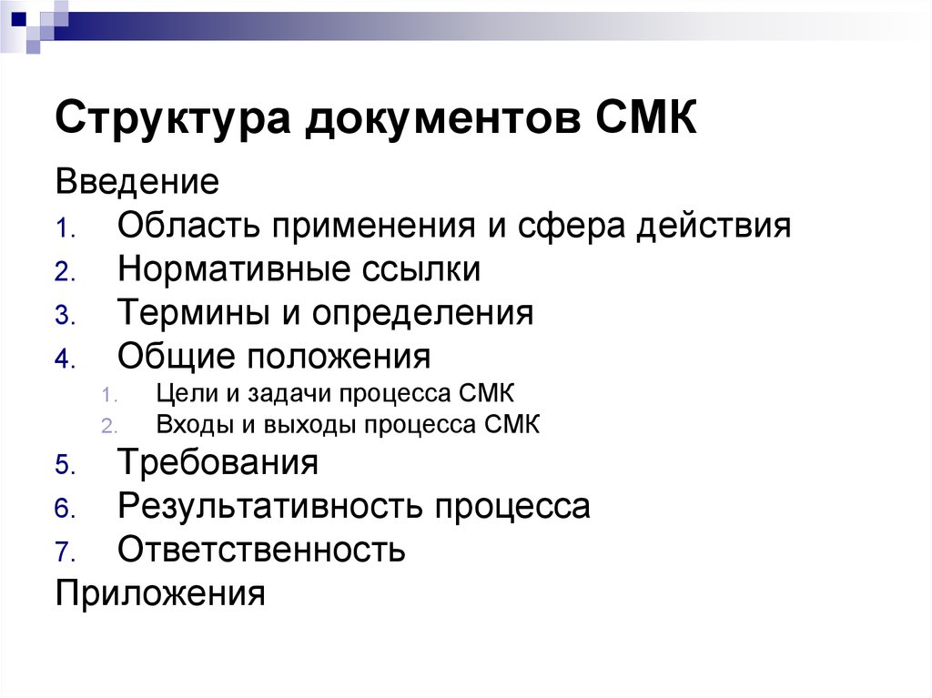 Смк контакты. Структура документов СМК. Введение по системе менеджмента качества. Основание для Введение СМК пример. Иерархия документов.