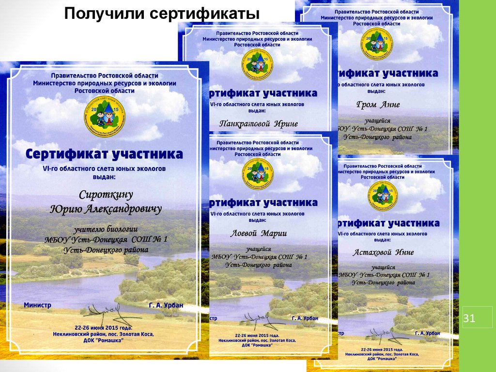 Сайт экологии ростовской области. Слет юных экологов задания.