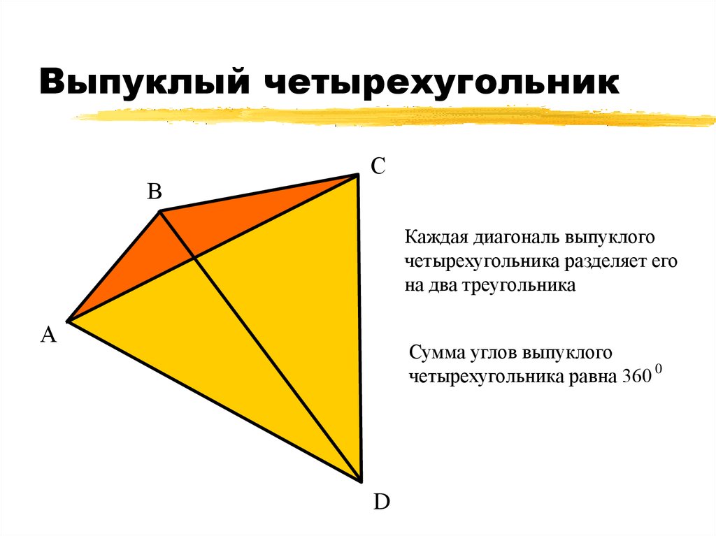 Диагональ 23 треугольника. Выпуклый четырехугольник. Выпуклыйчетырехуггольник. Выпусклвц четырёхугольник. Выпуклой сетырезуголтник.