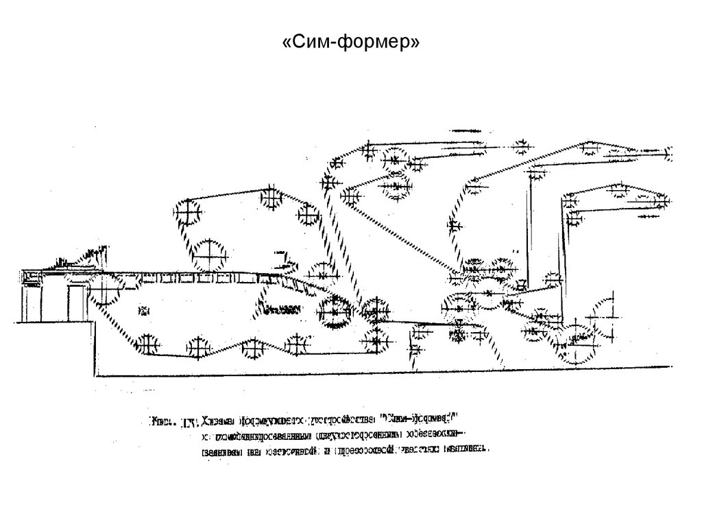 Бумагоделательная машина схема