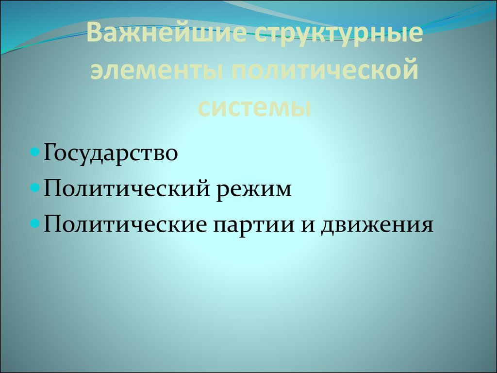 Элементы политической карты. Политическая партия элементы.