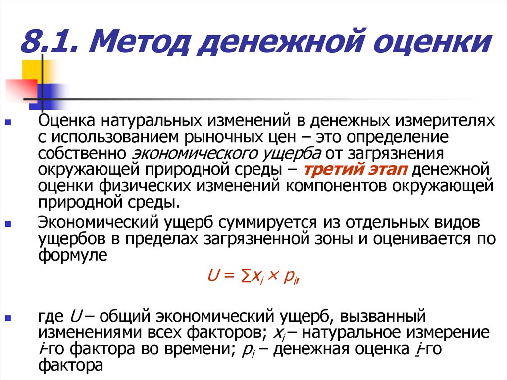 Статья подход. Методика оценки ущерба. Методы экономического ущерба. Методы оценки экономического ущерба. Основные способы оценки ущерба.