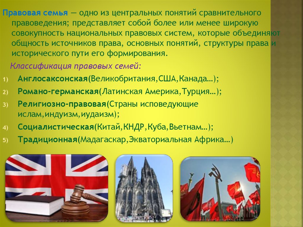 5 правовая семья. Правовые семьи. Англосаксонская правовая система. Правовые семьи презентация. Правовая семья представляет собой.