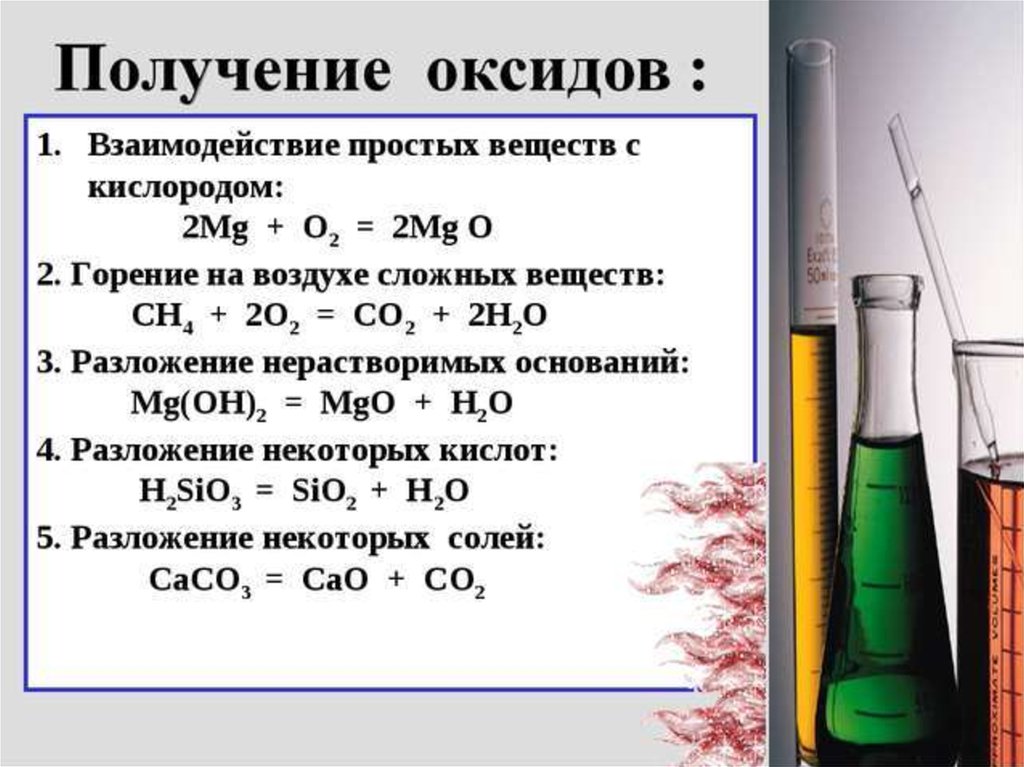 Соединение углекислого газа с основаниями. Химические свойства оксидов 8 класс химия. Химические уравнения оксиды 8 класс. Оксиды химические свойствас еислородом. Реакции соединения с кислородом, получение оксидов.