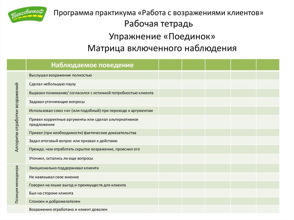 Программа практикума