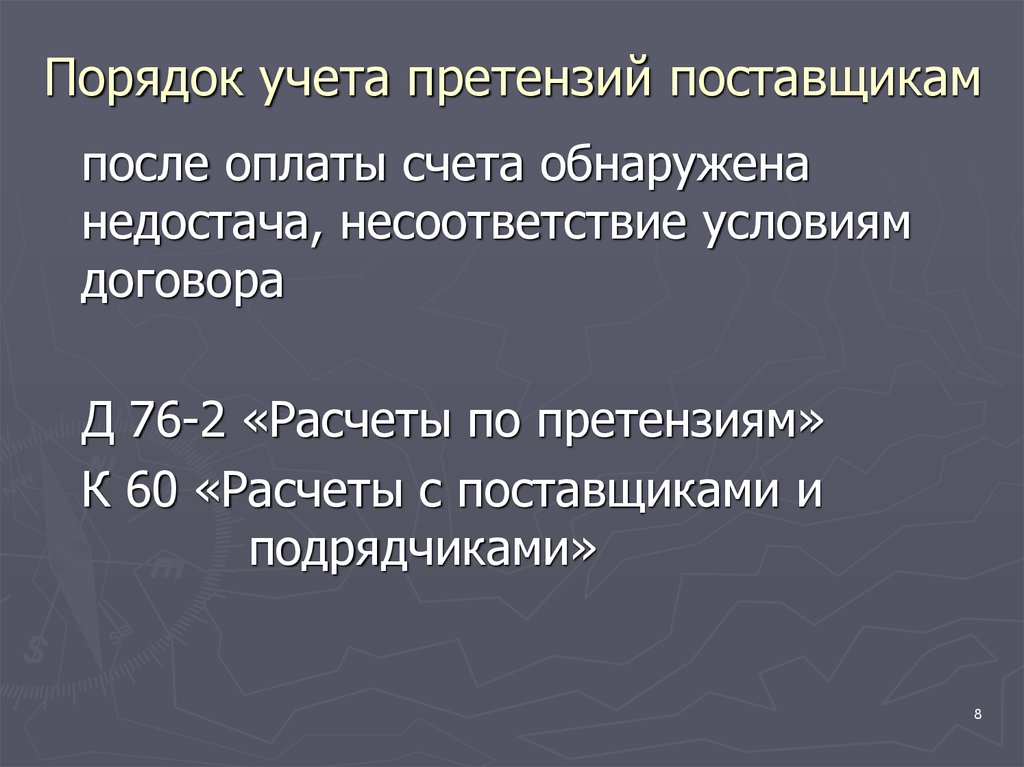 Аудит расчетных операций презентация