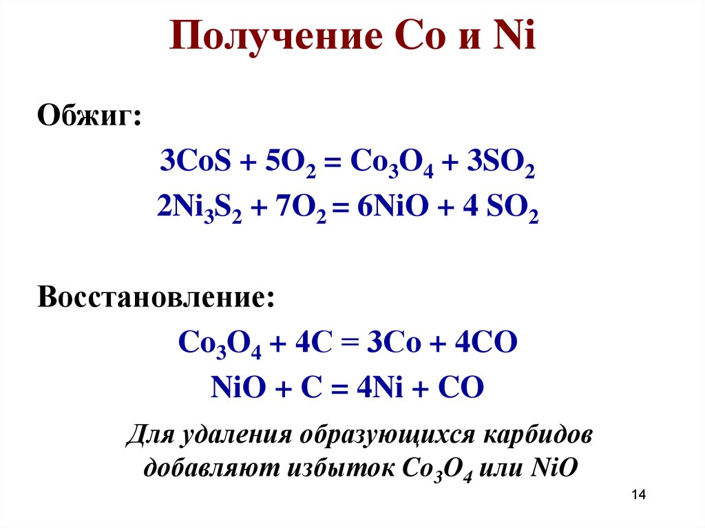 Восстановление co. Получение co. Получение co и co2. Co2o3 получение. So2 o2 избыток.