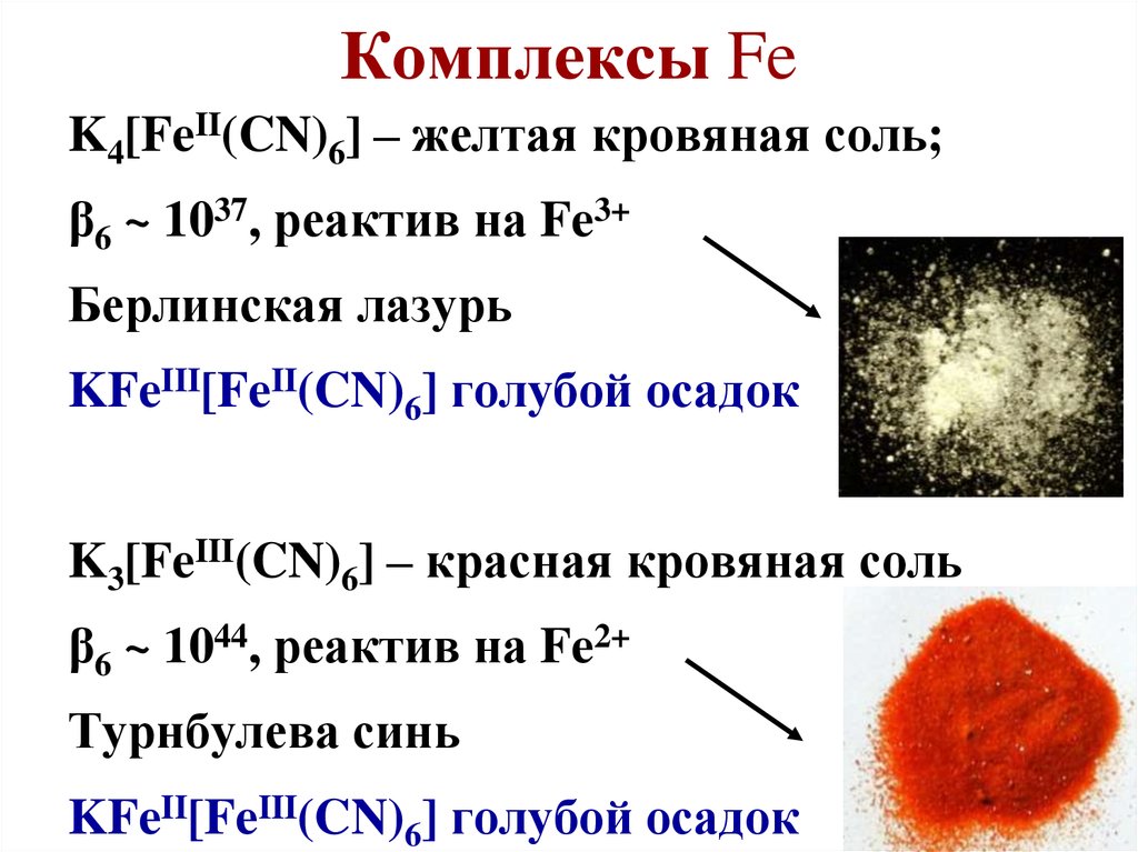 Желтая кровяная соль